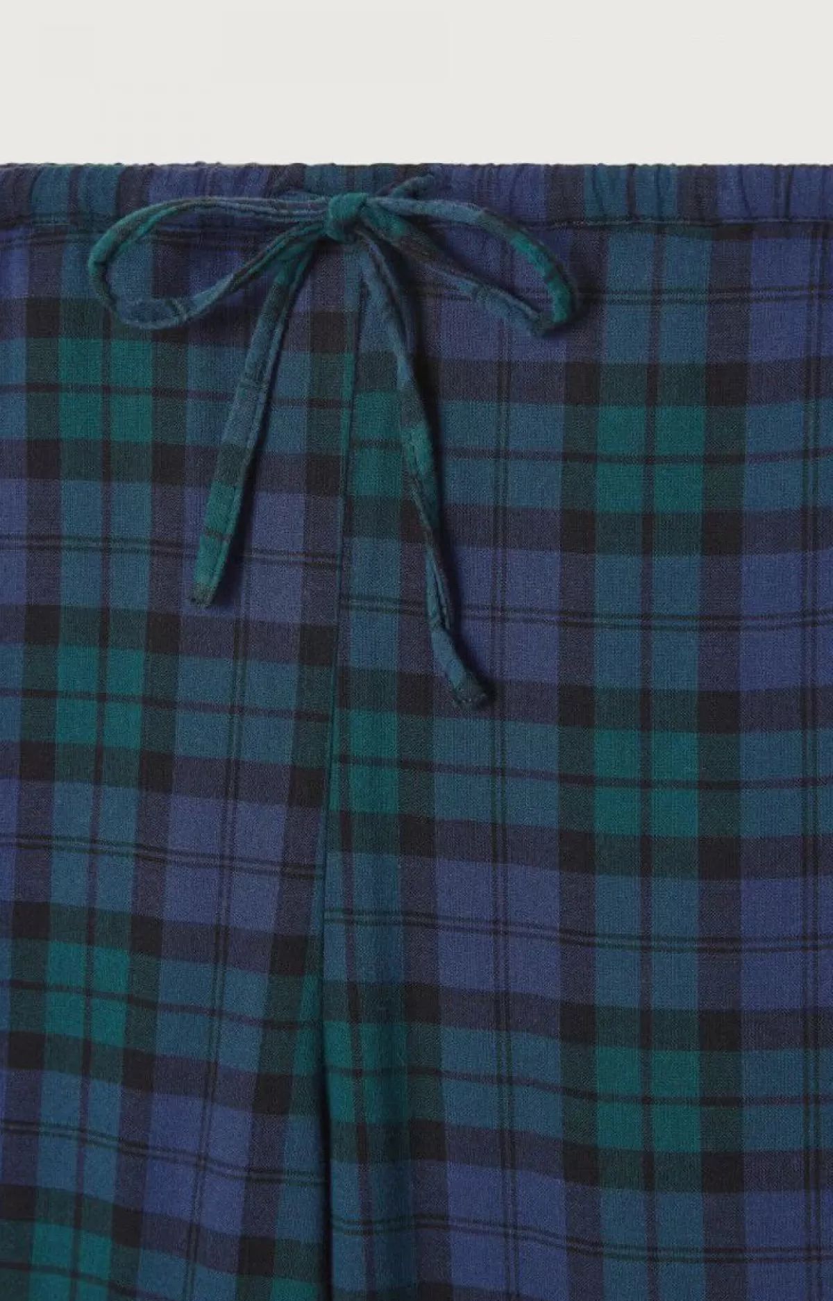 Damen American Vintage | Damenhose Yuzy Gruner Lila Tartan