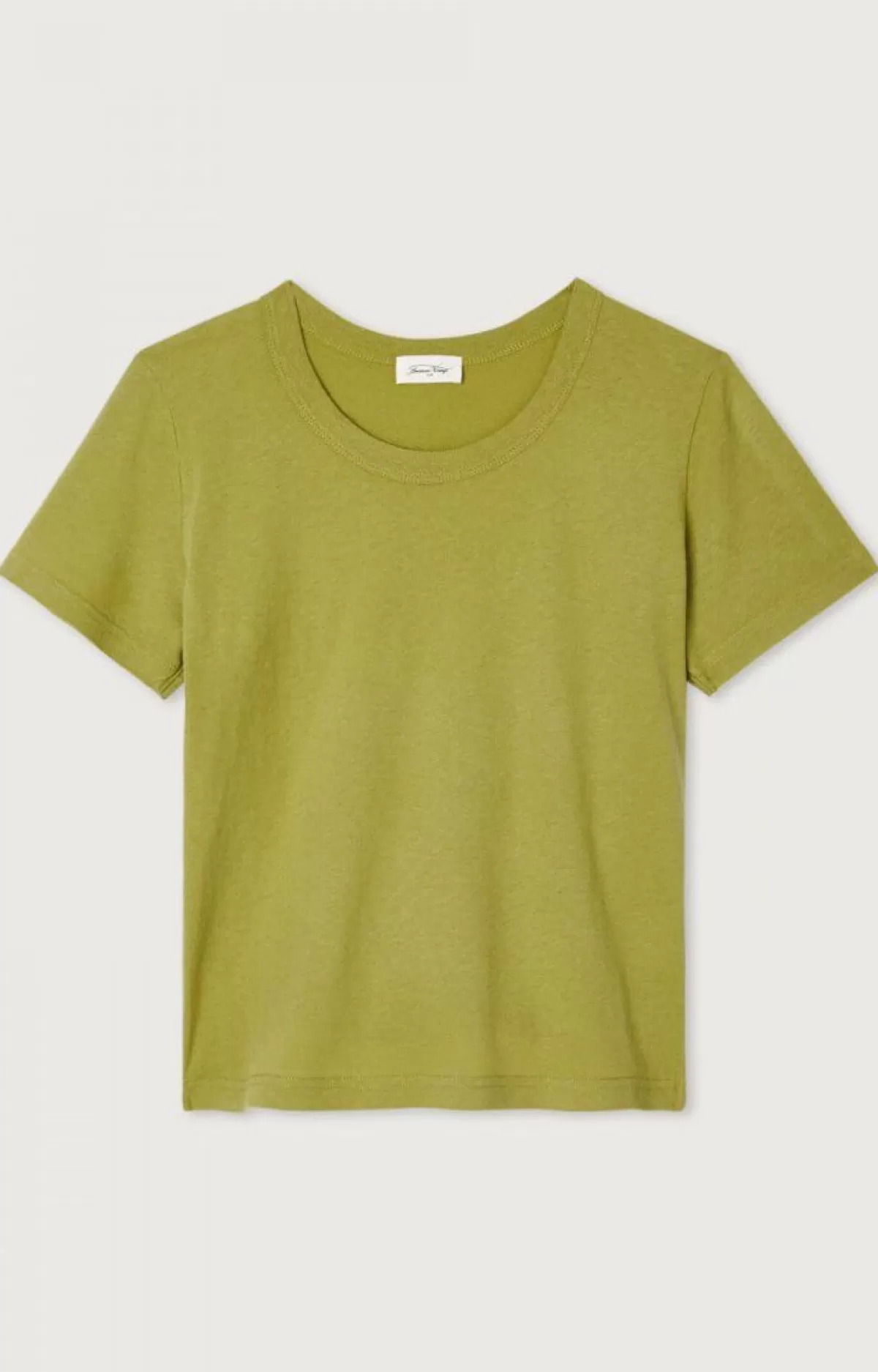 Damen American Vintage | Damen-T-Shirt Gamipy Sumpf