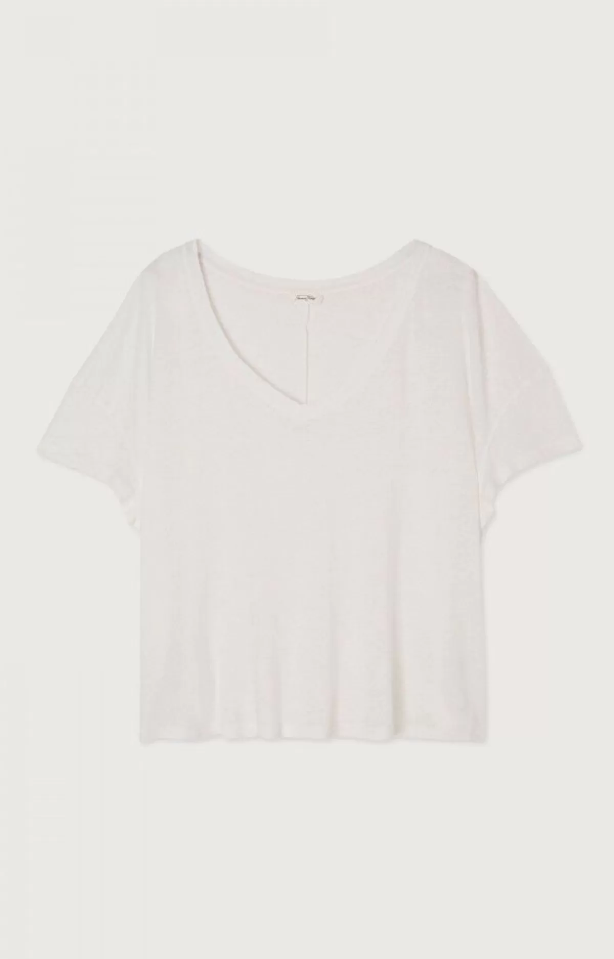 Damen American Vintage | Damen-T-Shirt Pobsbury Weiss