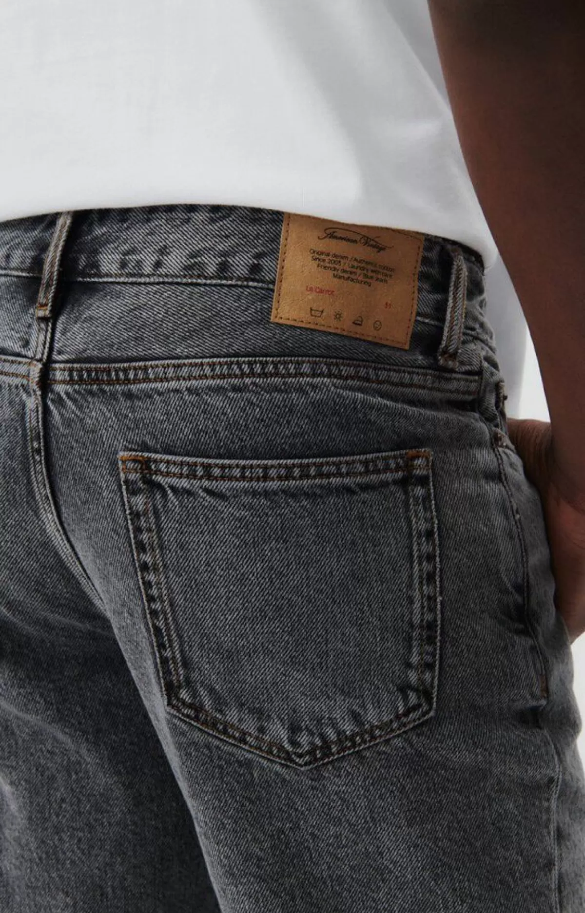 Herren American Vintage | Herrenjeans Yopday Salt And Pepper