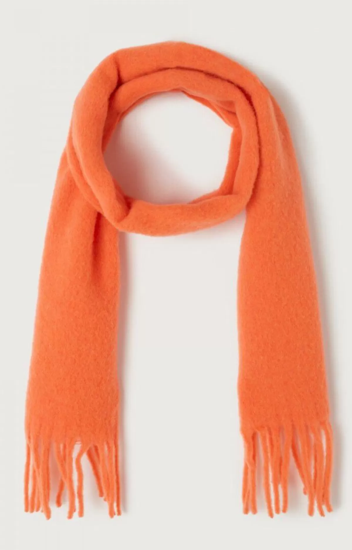 Damen American Vintage | Unisexschal Hizlaw Leuchtendes Orange